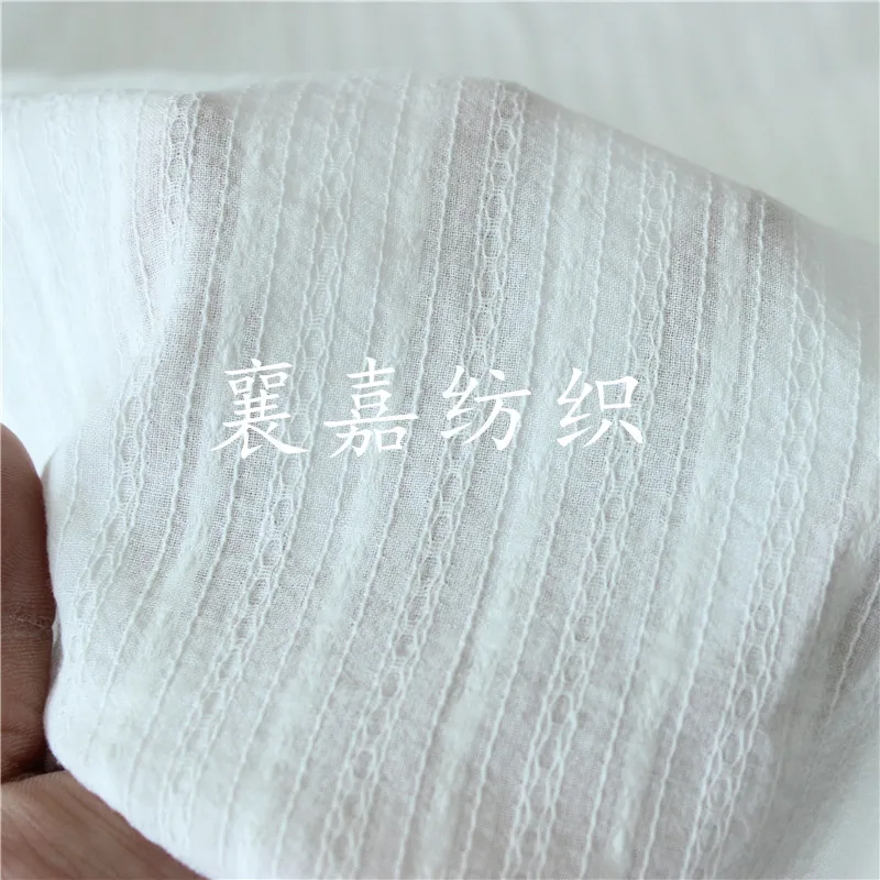 Хлопчатобумажная ткань жаккард пастырской небольшой свежий платье для рубашек