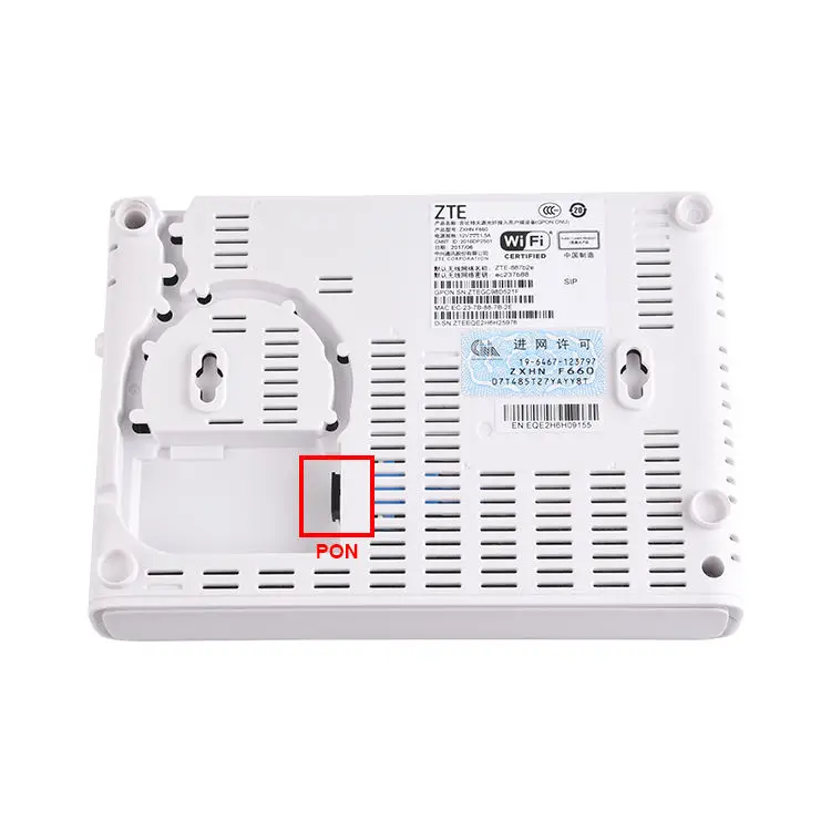 10 шт. английская прошивка 1GE + 3FE 1TEL WIFI FTTH FTTX модем zte f660 v6.0 gpon ont onu | Оптоволоконное