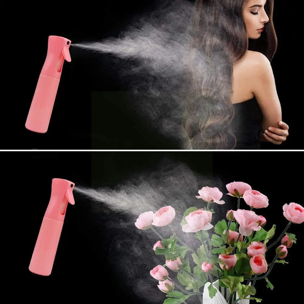 

300 мл бутылки с мелким распылением, парикмахерский спрей, сохраняющий увлажняющий самодельный флакон с непрерывным лосьоном S H3n9