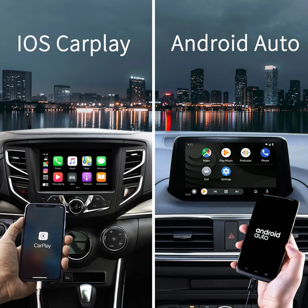 Автомобильный адаптер VEHEMO Carplay для Android комплект подключения к Apple навигации MP5