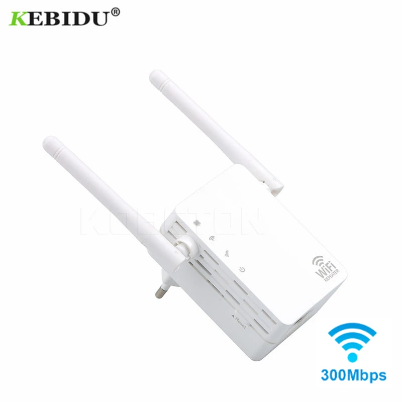 Беспроводной wi fi роутер KEBIDU 300 мбит/с ретранслятор удлинитель домашней сети