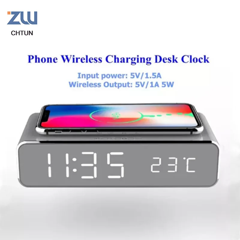 Новый Многофункциональный термометр Chtun с функцией беспроводной зарядки и