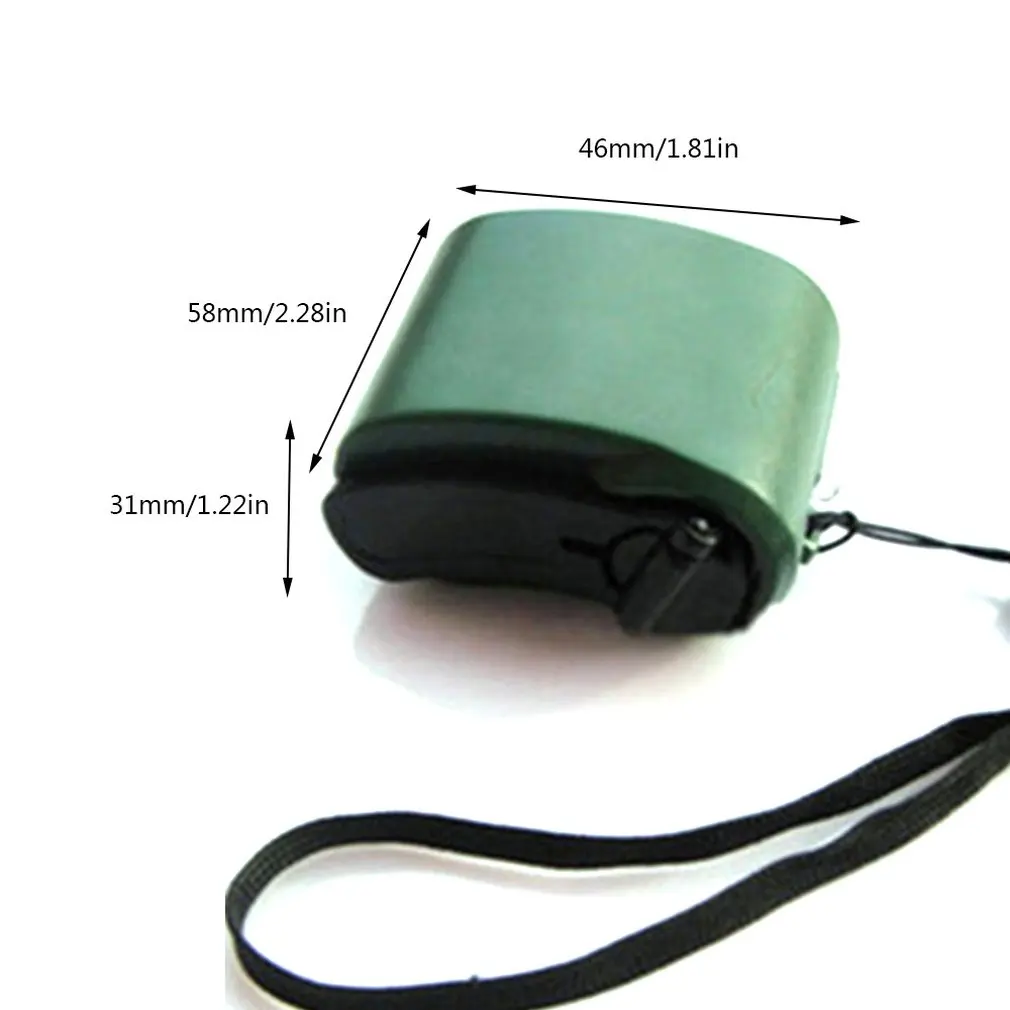 portable usb emergency charger dynamo hand crank usb cell phone outdoor camping backpack emergency charger for iphone huawei free global shipping