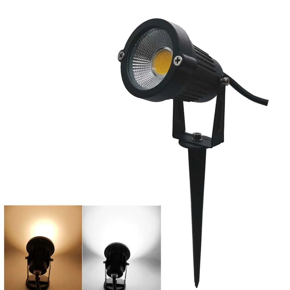 Открытый газон пятно света Светодиодный светильник 3 Вт 5 7 9 прожектор