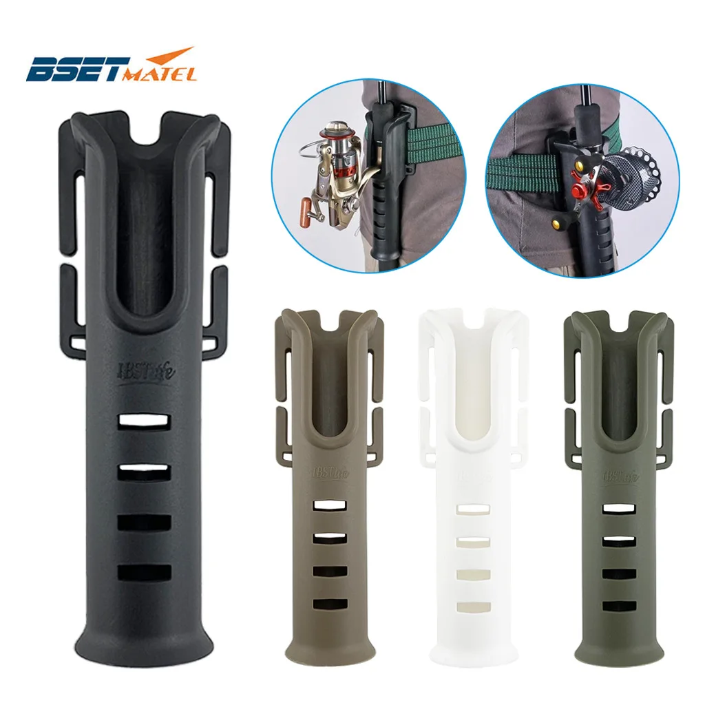 

Multi-function Nylon Belt Rod Holder Portable Pole Inserter Fishing Rod Pesca Rack Quick Belt Holder Inserting Device Accessory