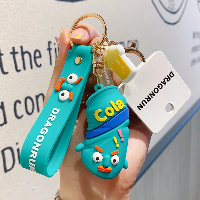 

Cute Shake Action Figure Keyrings Cartoon Car Keychains Men And Women Key Chain wholesale