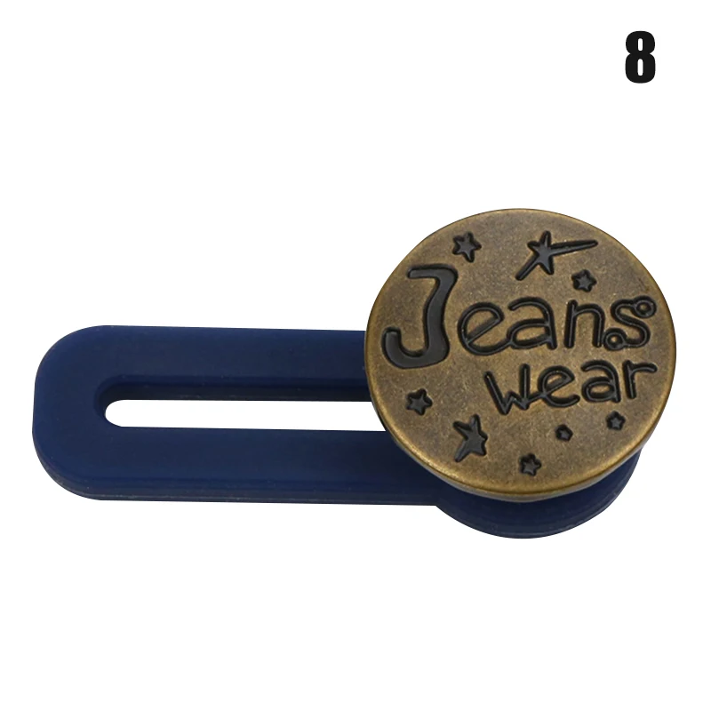 10 шт. выдвижная регулируемая съемная удлиненная кнопка для джинсов J55 |