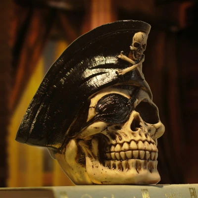 Модель головы скелета бар и кафе установить орнамент Спарта в европейском стиле