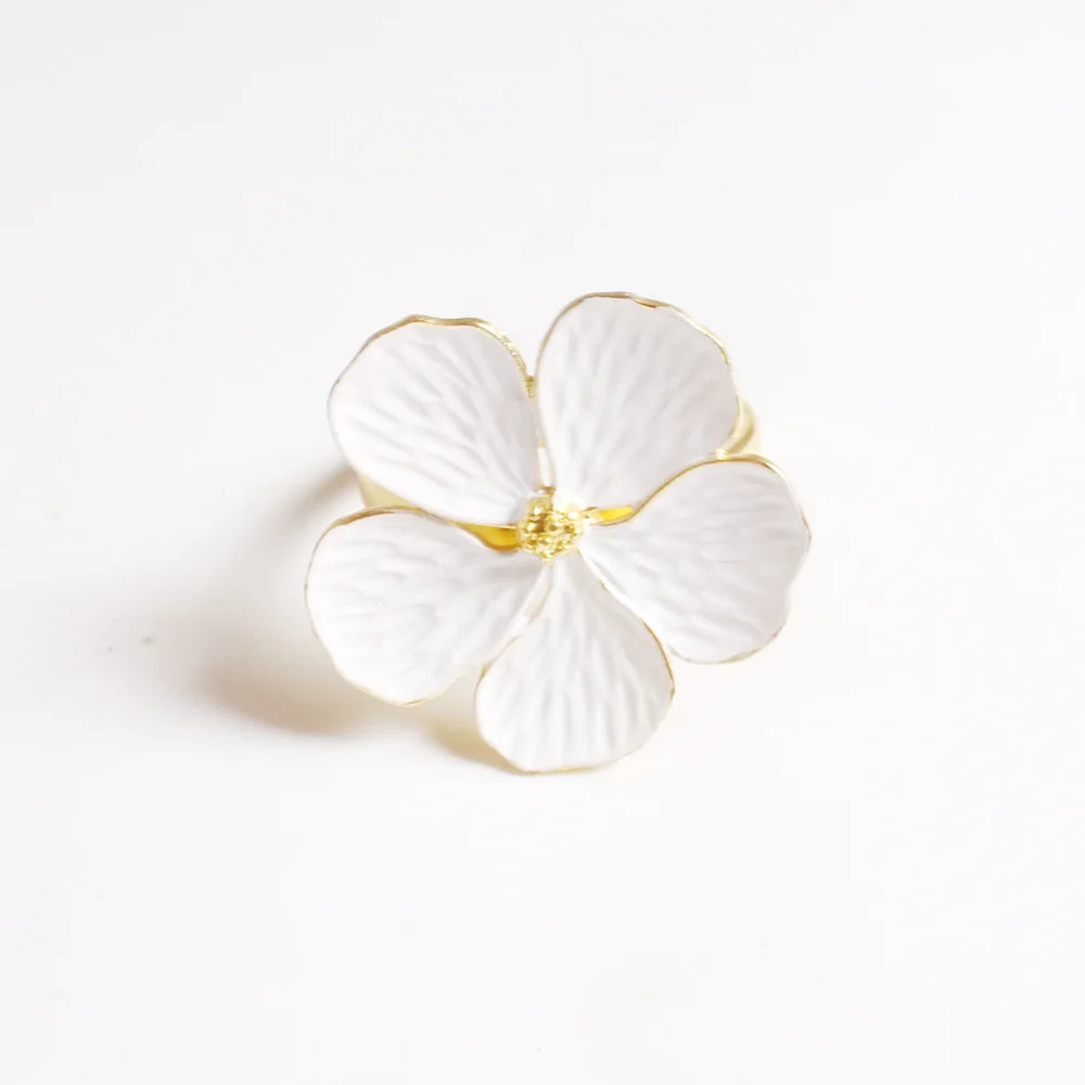 Свадебная простая Салфетка 8 шт./лот в виде сливы салфетка с 5 лепестками кольцо