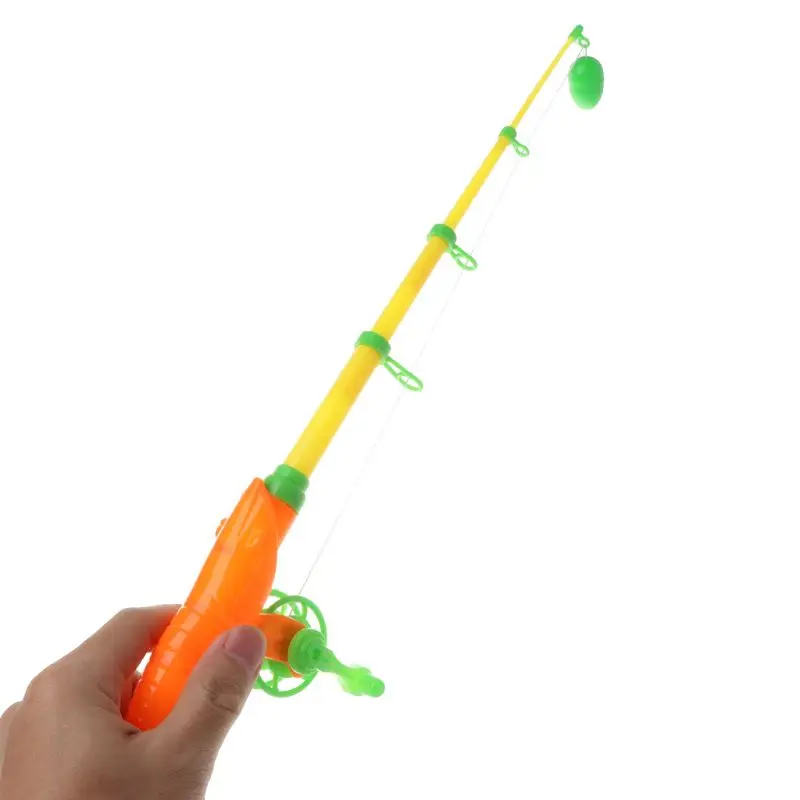 

Educational Baby Child Kids Magnetic Fishing Rod Fish Model Toy Fun Game Gift K1KD