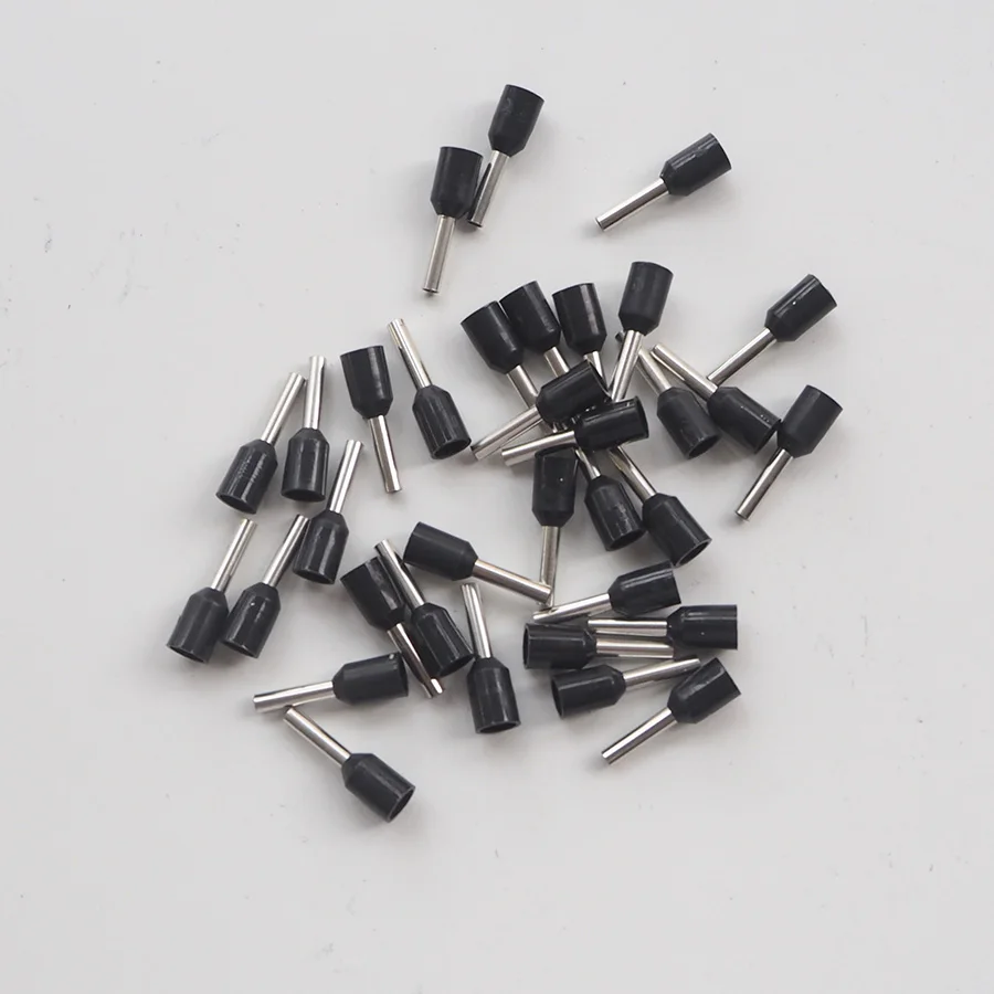 1000 шт. изолированные обжимные клеммы для проводов E1508 электрические однолинейные