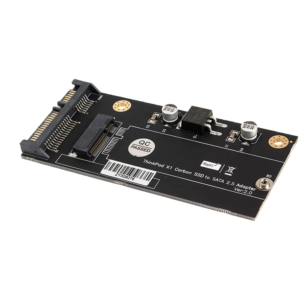 Ультрабук 20 + 6pin SSD на SATA 2 5 ''адаптер конвертер карта для Lenovo ThinkPad X1 Carbon 1