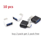 2020 Новый OTG адаптер Micro USB OTG USB кабель Tpye C USB к USB для Samsung LG Sony Xiaomi Android Phone для флэш-накопителя