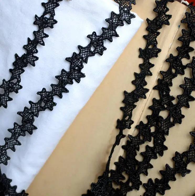 Кружевная лента из полиэстера с вышивкой 5 ярдов | Дом и сад