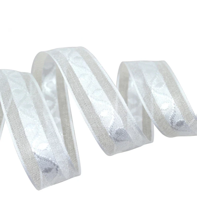 20 мм красивая жаккардовая лента из органзы цветная подарочная 50 ярдов | Дом и сад