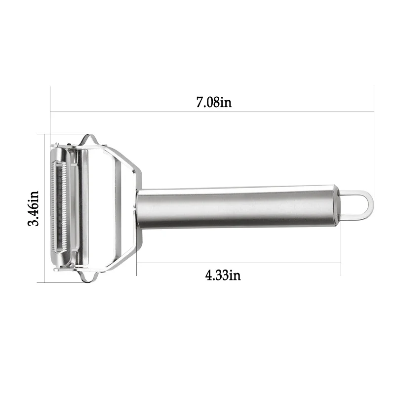 

Stainless Steel Multi-function Vegetable Peeler Julienne Cutter Julienne Peeler Potato Carrot Grater Slicer Zester Kitchen Tool