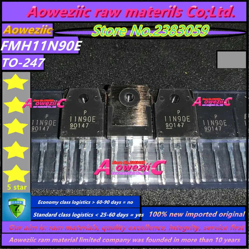 Aoweziic 2019 + 100 новый импортный оригинальный FMH11N90E 11N90E TO247 полевой транзистор 11A 900 в |