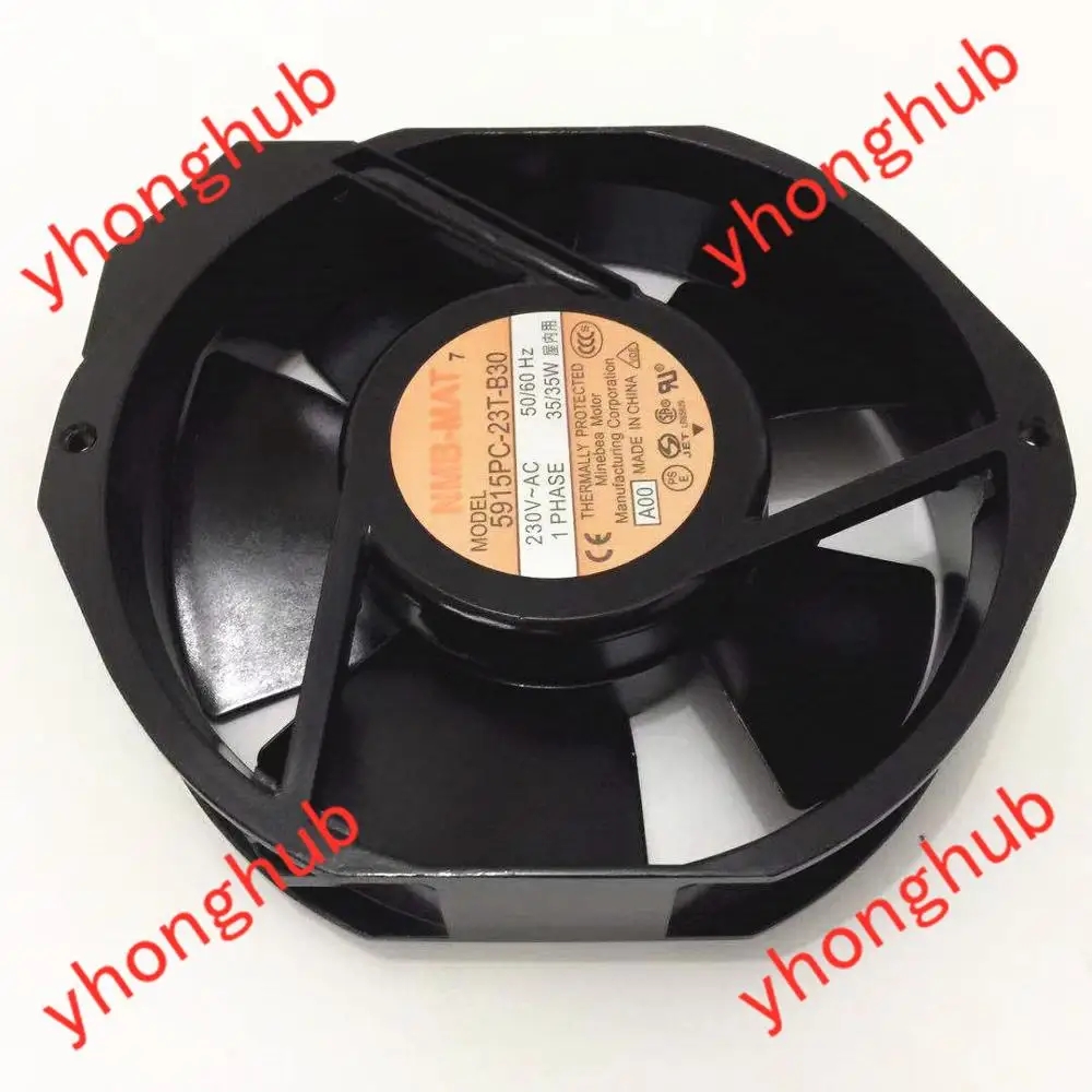 NMB MAT 5915PC 23T B30 A00 AC 230V 35W 170x150x38mm вентилятор охлаждения сервера|square fan|server fan230v fan |