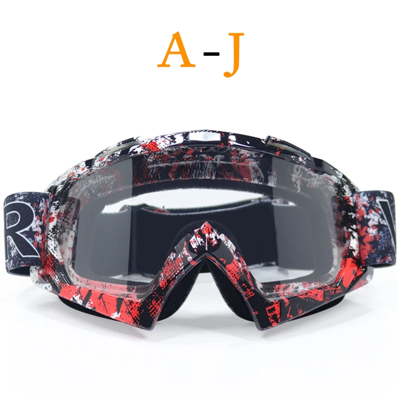 Лыжные очки gear s гибкий крест шлем маска для лица очки для мотокросса ATV Dirt Bike UTV очки Снаряжение Очки - Цвет: k1