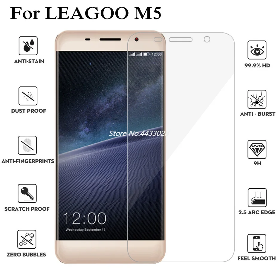Закаленное стекло 9H 2.5D для Leagoo Kiicaa Power 5 T8S S8 S9 M9 PRO Защита экрана M7 M8 M5 Plus