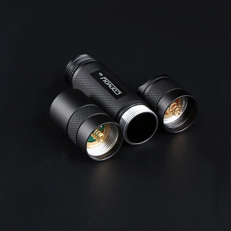 Светодиодный мини-фонарь Convoy S2 + с SST20 мощсветильник a 18650 мини-фонасветильник для