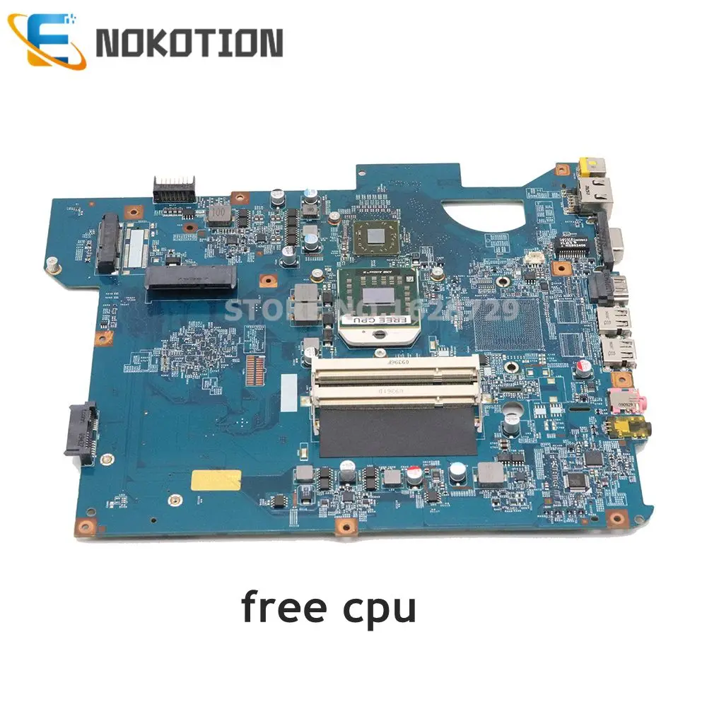 NOKOTION для Gateway NV53 MS2285 материнская плата ноутбука DDR2 Бесплатный ЦПУ 48 4fm01. 011 MBWGH01001