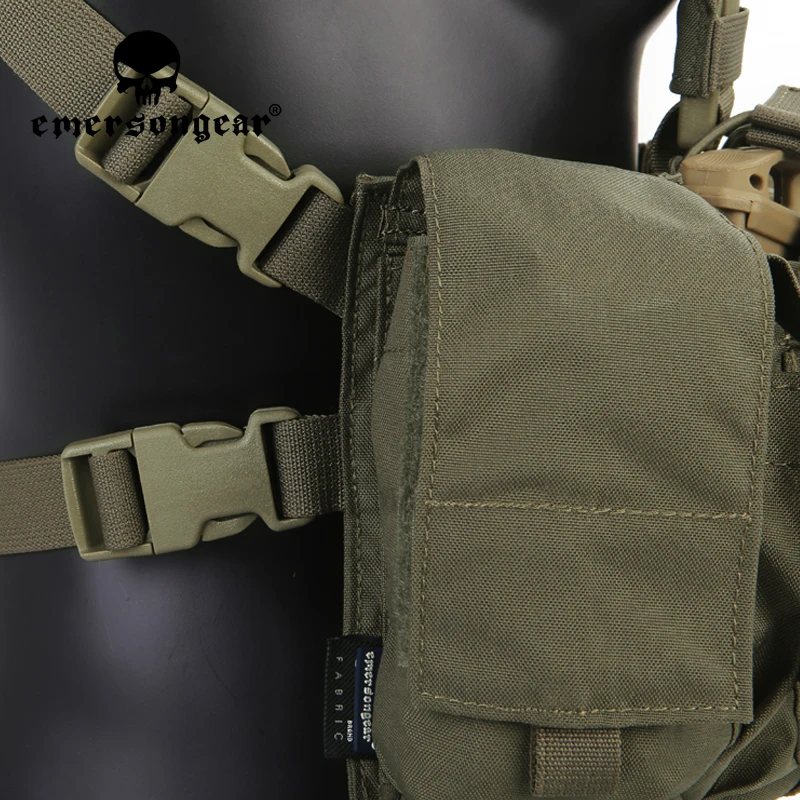 Emersongear UW Gen IV Lightweight Chest Rig For MOLLE Military Tactical Vest Plate Carrier Outdoor Protect Airsoft Gear Hunting images - 6