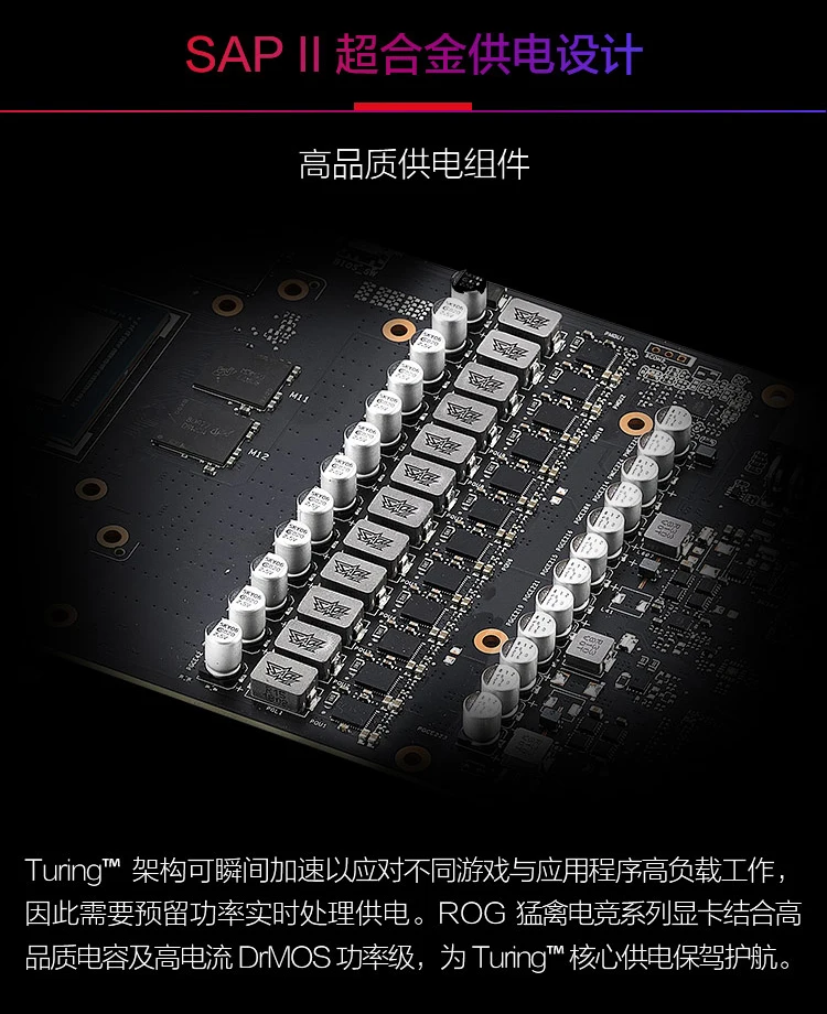 Asus ROG STRIX-RTX2080S-O8G-GAMING супер Тьюринг архитектура настольная игра видеокарта GDDR6 поддержка 4 выхода экрана