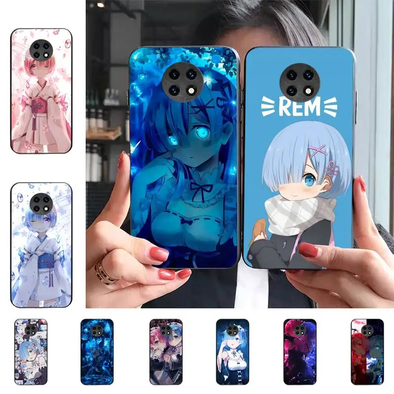 

Anime Re ZERO Ram Rem In Phone Case For Redmi 9 5 S2 K30pro Fundas for Redmi 8 7 7A note 5 5A