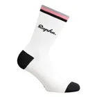Белые Новые мужские и женские профессиональные брендовые фотодорожные велосипедные носки для спорта на открытом воздухе