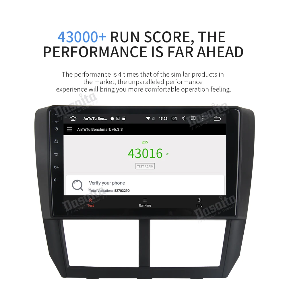 " Восьмиядерный Android 9,0 Встроенный gps 1 din автомагнитола для Subaru Forester 2008 2009 2010 2011 2012 головное устройство 4 Гб ram 32 Гб rom