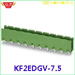 KF2EDGVC 7,5 2P~ 12P разъем PCB вставной TEMINAL блок 2EDGVC 7,5 мм 2PIN~ 12PIN GMSTBVA 2,5G 1766660 PHOENIX контакт DEGSON