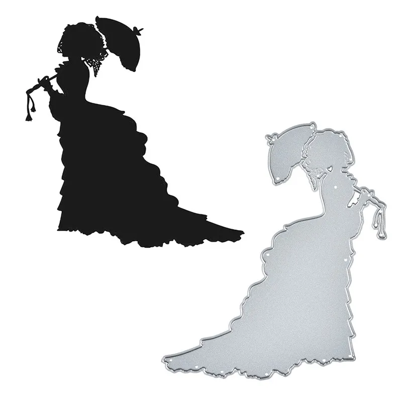 GJCrafts дамские штампы человеческая фигура металлические режущие для скрапбукинга