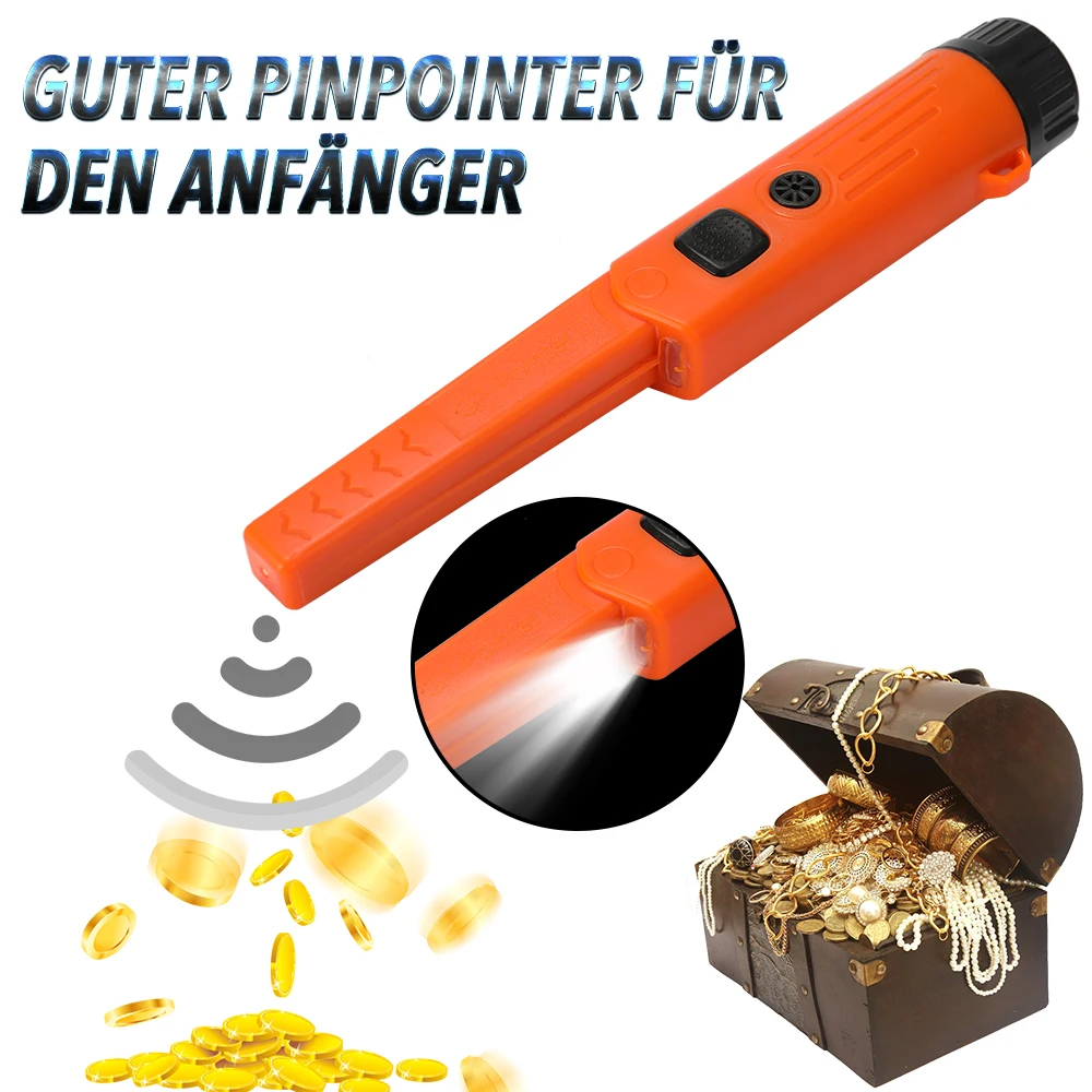 Водонепроницаемый Высокочувствительный ручной металлоискатель