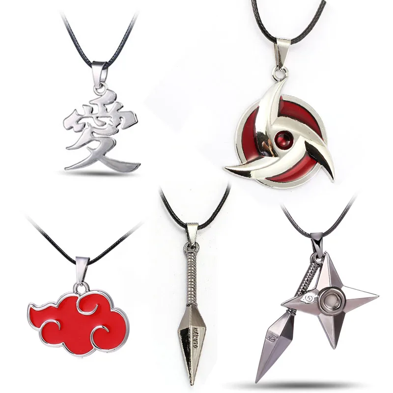 Аниме Ожерелье Konoha Gurupu металлический логотип подвеска чокер ошейник косплей