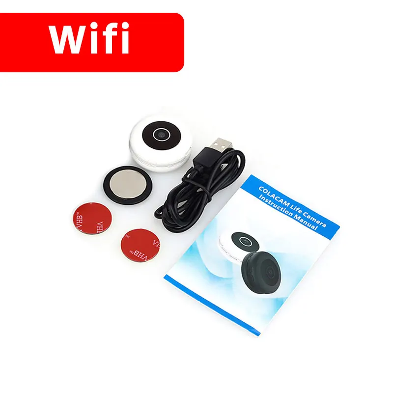 White WiFi мини-камера Espion 1080P Micro Gizli Kamera Small Body Secret Camaras Full HD Pocket Cam Tele camera поддержка скрытой sd-карты - Цвет: White