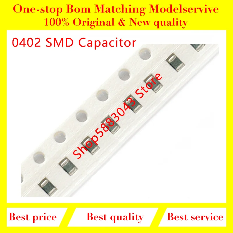 

33pF 330 1% 50V 0402 C0G 100 шт./лот SMD чип конденсатор