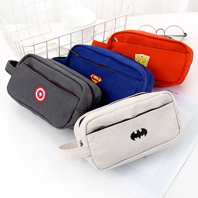 

Оригинальный вместительный холщовый пенал большой емкости, простой многослойный фотоальбом, фотокарандаш