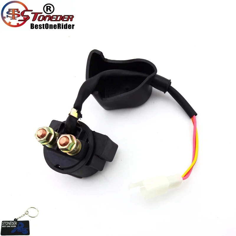 Стартер двигателя STONEDER электромагнитное реле для китайского ATV Quad Скутер мопед Pit