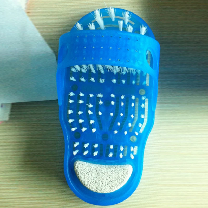 

1PCS Shower Foot Cleaner Scrubber Washer Foot Health Care Household Bathroom Shower Stone Massager Slipper Home Sandals