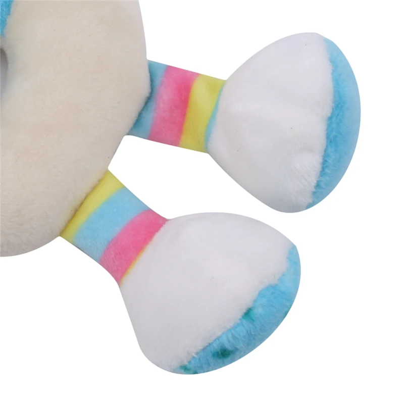 

Children Plush Toys Baby Cute Animal Cartoon Powder Pig Puppy Hand Rattle Ball Plush Toys Crib Hanging Plush Dolls