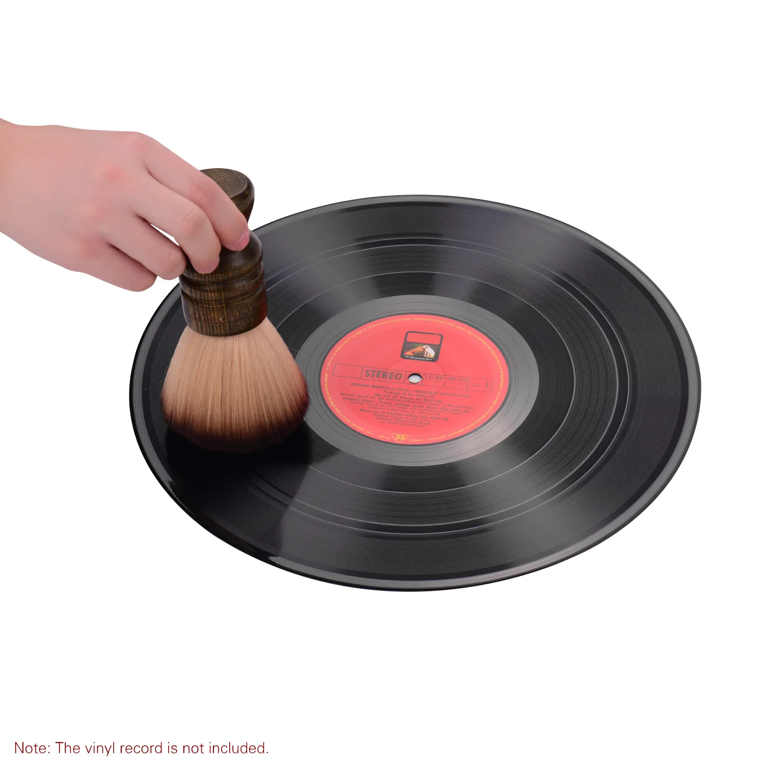 

Щетка для чистки виниловых пластинок, мягкая Антистатическая щетка для CD-альбома