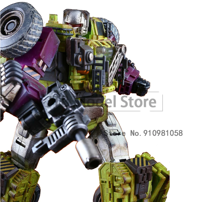 Экшн-Фигурка-трансформер NBK 3349S игрушечный девастатор 6 в 1 комбайнер робот боевой