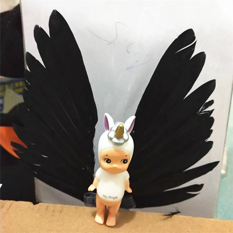 Крылья ангела топперы для торта Свадебный кекс флаг украшение вечерние ринки