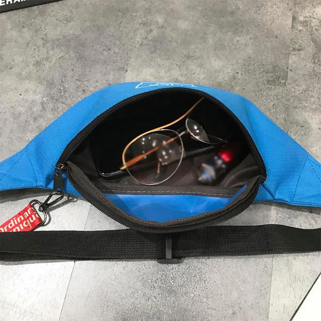 Модные холщовые поясные сумки для мужчин и женщин мессенджеры на ремне с