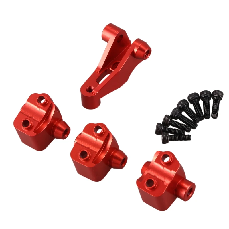 1 комплект CNC металлический передний задний мост нижний амортизатор крепление