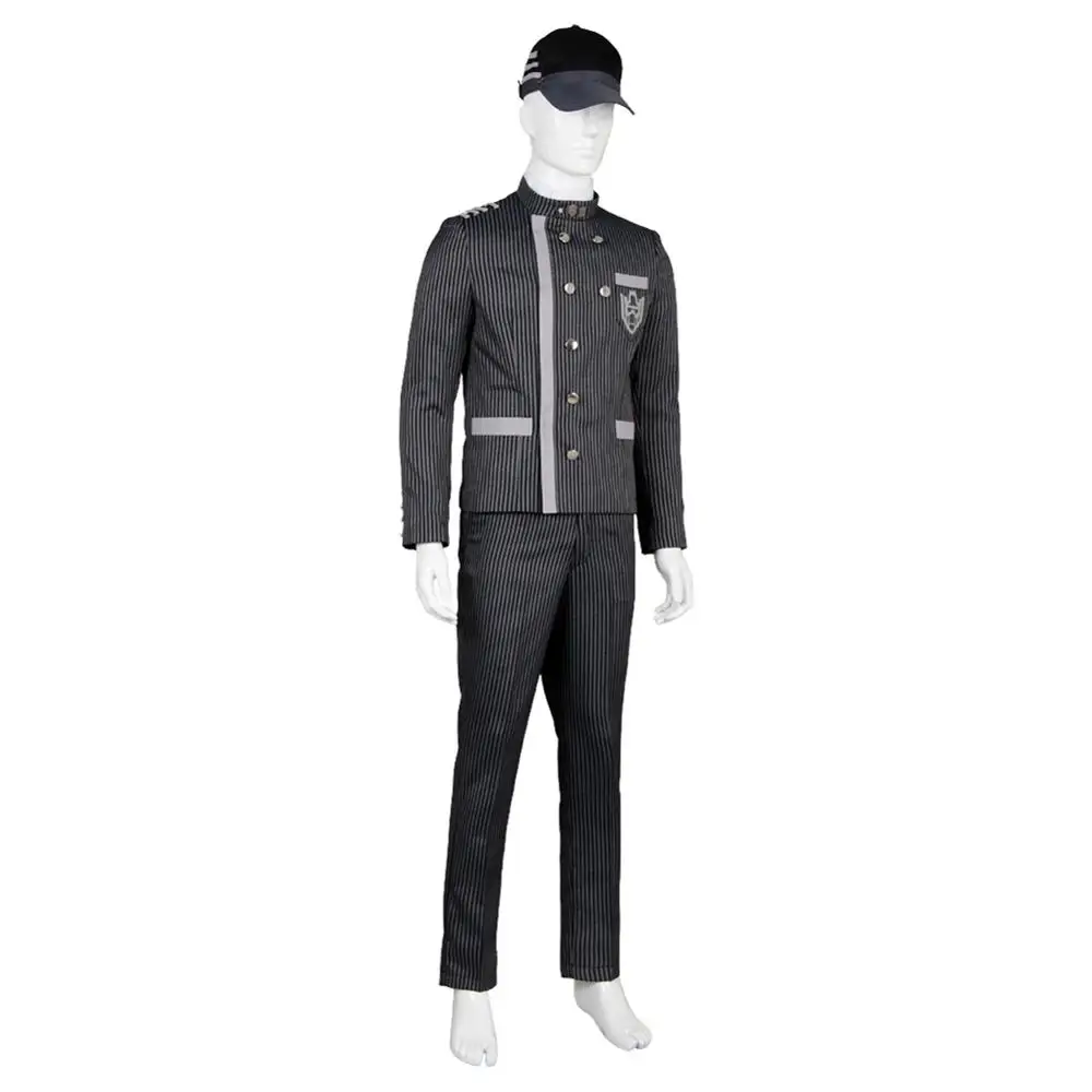 Danganronpa V3 Saihara Shuichi Cosplay Costume Adult Men Women Uniform Outfit Halloween Carnival Costumes | Тематическая одежда и