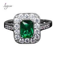 new style emerald ring 925 sterling silver charm jewelry ring for women birthday anniversary party gift ring size 6 10 wholesale