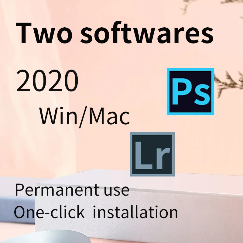 

Photoshop Lightroom and Photoshop 2020 software combination, genuine activation and permanent use for Windows and Mac