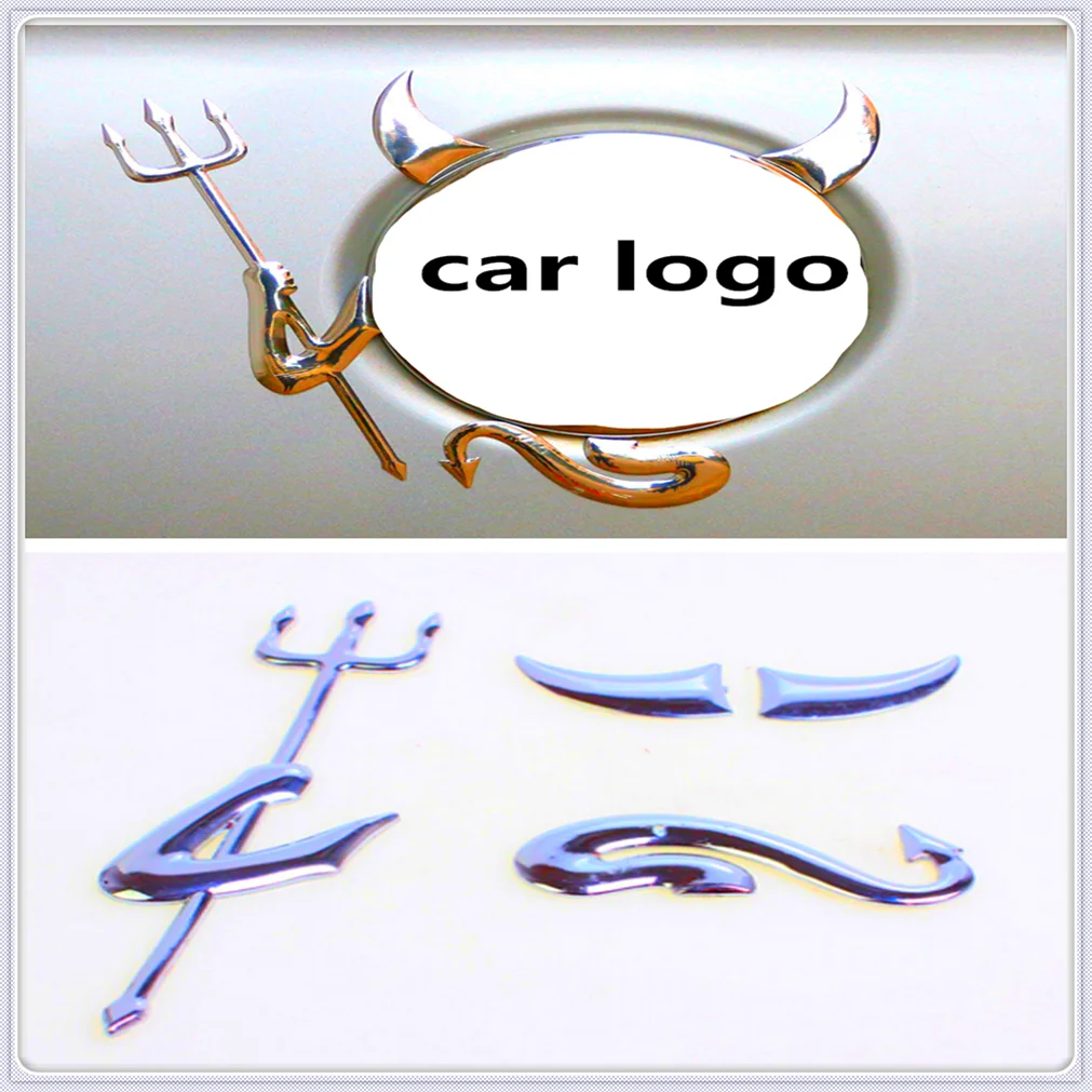 3D Маленький Дьявол автомобильный стикер демон автоэмблема наклейка для Fiat Punto Palio